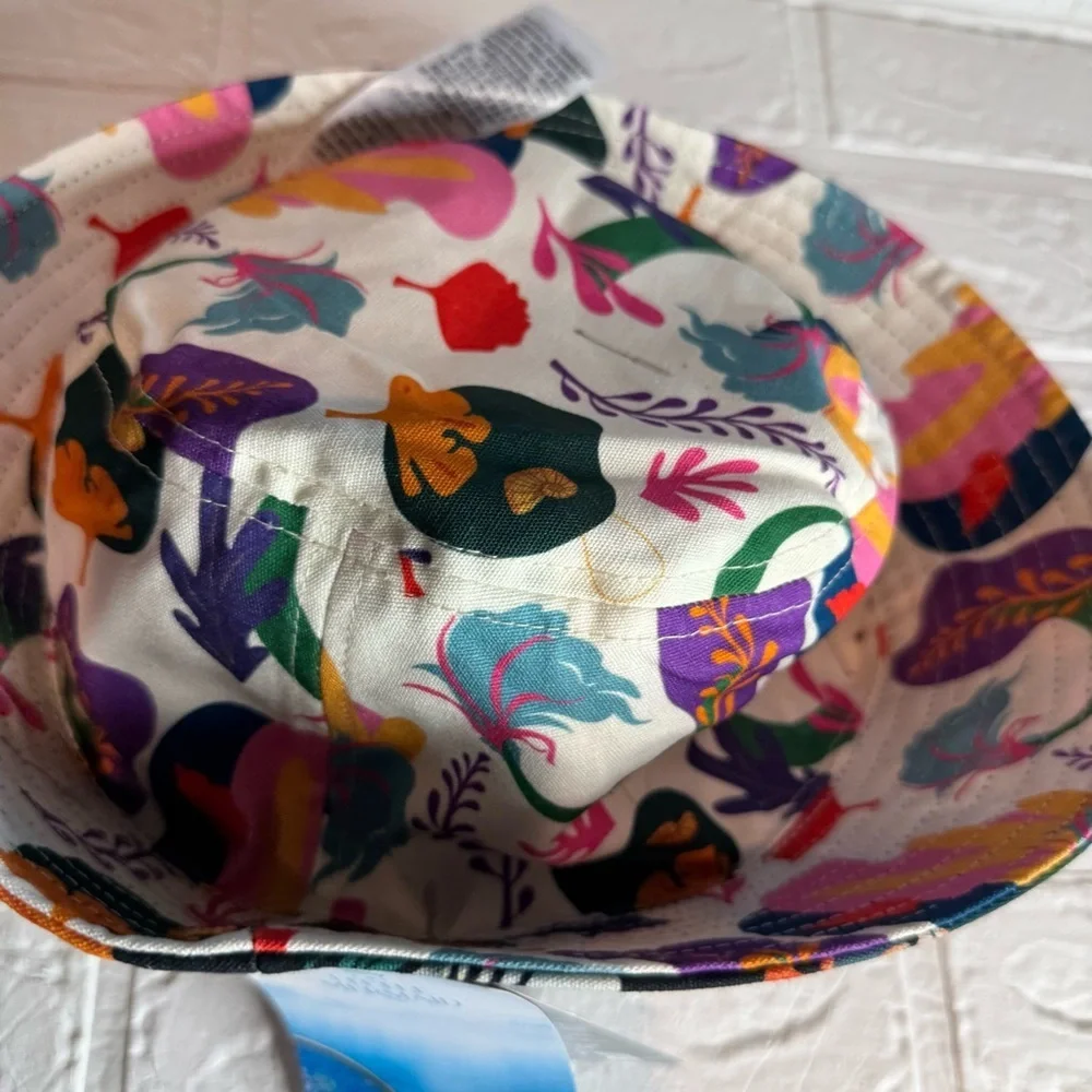 New Disney The Little Mermaid Adult Colorful Reversable Bucket Hat